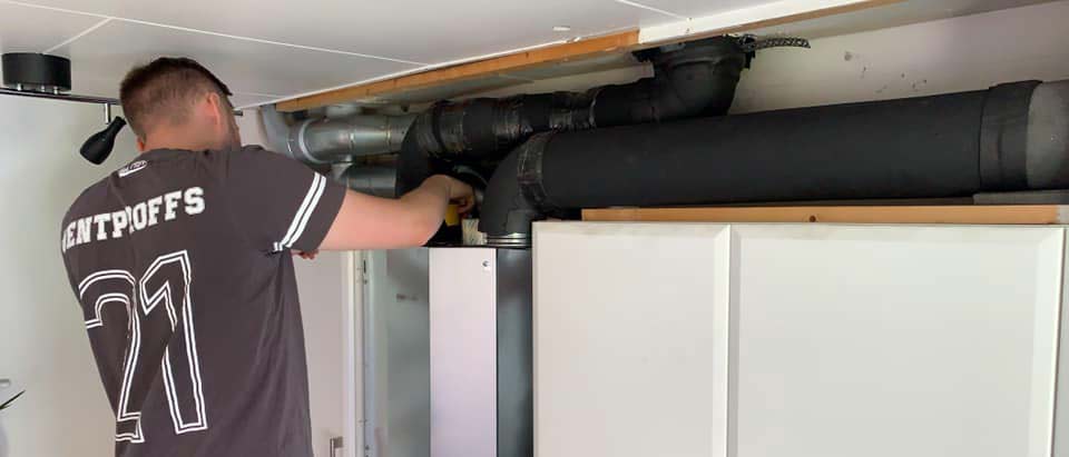 Ventilation Montering och injustering Trollhättan